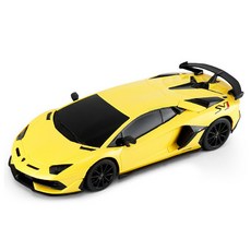 RASTAR 星輝 藍寶堅尼遙控車 SVJ 1/24, 黃色, 1個