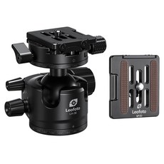 레오포토 볼헤드 블랙 + 플레이트 키트 세트, 1세트, LH-36R, NP-50