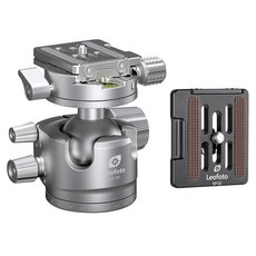 레오포토 볼헤드 실버 + 플레이트 키트 세트, 1세트, LH-36R, NP-50