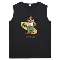 일루소 서프베어 오버핏 민소매 래쉬가드 티셔츠