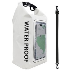 메이첼 크펄 여름 핸드폰 방수팩 크로스백 5L 10679, 화이트, 1개