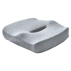 HONDONI 新款 5D全包裹式 減壓記憶坐墊, 寧靜灰, 1個