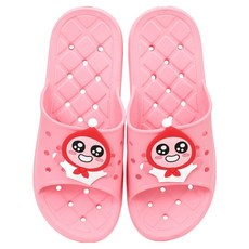 LiLFANT Kakao Apeach 立體假日浴室拖鞋, 1個, 粉紅色