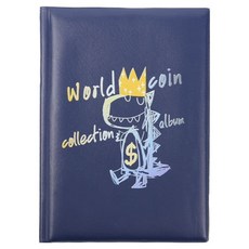 Taminayo 便利硬幣收集冊 恐龍 海軍藍, 1個