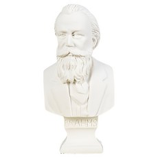 Rositera 迷你石膏像 素描繪畫室內裝飾品 C10 迷你布拉姆斯