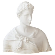 Rossitera 迷你石膏像 素描繪畫室內裝飾品 A8 聖喬治