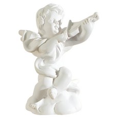 로시테라 악기 천사 미니 석고상 인테리어 소품 바이올린의 천사