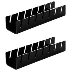 壓克力帽子整理收納架, 2個, 黑色