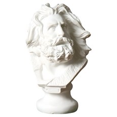 Rossiterra 素描迷你石膏像 室內裝飾品 咖啡廳 白色 馬賽