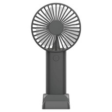 힙스터 저소음 초경량 휴대용 탁상용 미니 손 선풍기, HTFA-2K-10-FH, 블랙