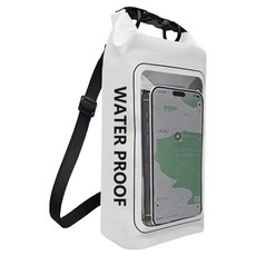 메이첼 크펄 여름 핸드폰 방수팩 크로스백 2L 10679, 화이트, 1개