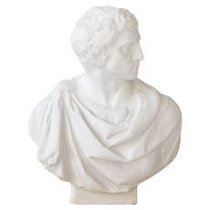 Rosithera 迷你石膏像 素描繪畫 室內裝飾品 A3 布魯圖