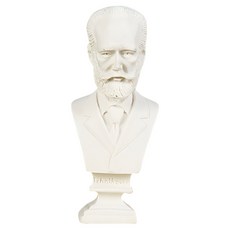 Rossitera 迷你石膏像 素描繪畫 家居裝飾品 C9 迷你柴可夫斯基