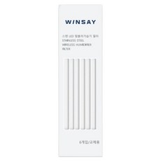 WINSAY 不鏽鋼加濕器專用替換濾芯 WIN-007319FA 6入, 1組