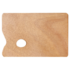 Dailycoo 便利方形油畫調色盤 25 x 30 cm, 1個, 1格