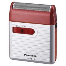 Panasonic 往復式 電動刮鬍刀 紅色 攜帶式 乾電池式 乾式刮鬍 附修剪器 ES-RS10-R