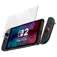 GOOSPERY Nintendo Switch 2強化玻璃抗藍光螢幕保護貼, 1個, 單一商品, 透明