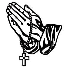 Cashrich 臥室 客廳 壁飾 室內裝飾 吊飾 十字架 26 x 30 cm, 1個, 祈禱手