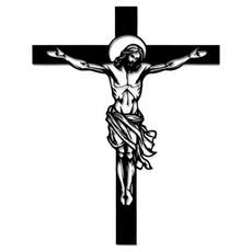 Cashrich 十字架壁飾 金屬藝術 喬遷禮物 32 x 40 cm TD154, 1個, 混合色