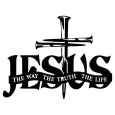 Cashrich JESUS 金屬壁飾 客廳室內裝飾用十字架 30 x 23 cm, 類型1, 1個