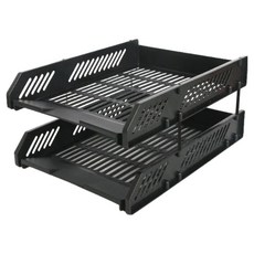 Informers 基本文件盤 254 x 330 x 158 mm, 黑色, 2層