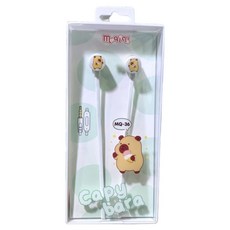 파이니스트랩 키키 비버 줄 이어폰 3.5mm, 에프리콧