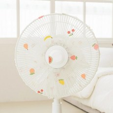 The Zari 束口式電風扇防護罩 水果圖案 2個 居家安全必備, 2件