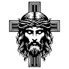 Cashrich 十字架壁飾 金屬藝術 喬遷禮物 30.4 x 40 cm TD29, 1個, 混合色