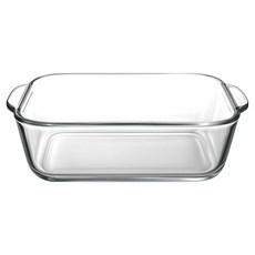 Balunfini 耐熱強化玻璃多用途烤箱微波爐蒸鍋 1L, 1個, 透明