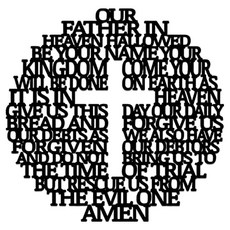 Cashrich 室內高級裝飾藝術壁板 十字架 30 x 29 cm, 類型1, 1個