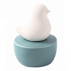 上手家居 動物造型陶瓷精油擴香石/擴香器/香氛石/居家香氛, 白鴿 海洋