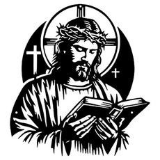 CashRich 喬遷禮物 高級牆壁裝飾室內擺飾 十字架 27.8 x 30 cm, 耶穌, 1個