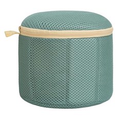 YGUU 依谷 圓筒內衣洗衣袋, 藍綠色, 1個