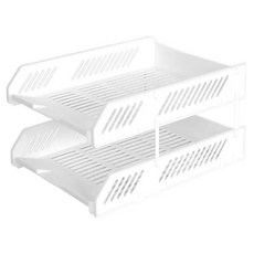 Informals 基本文件托盤 254 x 330 x 158 mm, 白色, 2層