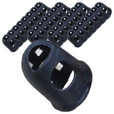 비쇼메르 간편한 실리콘 손가락 보호대 23 x 41 mm, 블랙 0호, 40개