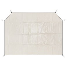 아이두젠 아마데우스 MAX스페이스 타포린 하프 그라운드 시트, 크림화이트