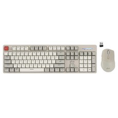 지클릭커 레트로M 레드 SPRK104 RGB 무선키보드 마우스 세트, RB1, SUPER HERO PLUS SPRK104, 일반형
