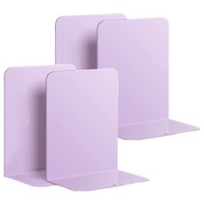 글로어스 독서 북엔드 L형 4개, 퍼플