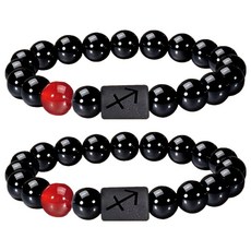 Cash Rich 專屬兩人的幸運感性念珠手鍊 ONE SIZE, 2個, 類型1