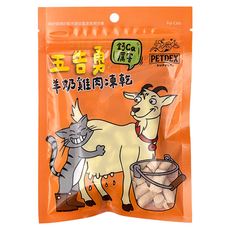派斯生活 五告勇凍乾 22g 貓咪零食, 羊奶雞肉, 1包