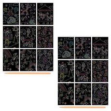 알로데 창작 스크래치 페인팅, 20놀이터, 2세트