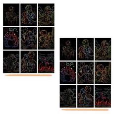 Allode 創作刮畫, 17 恐龍3, 2套