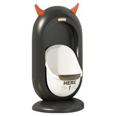 barbre 男童動物造型小便斗, 黑色