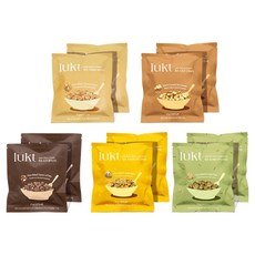 LUKT 燕麥脆片暢銷包 麥片 5種 x 2入 組 250g, 25g, 1套