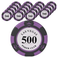 德州撲克遊戲籌碼, 面額500, 20個