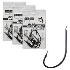 漁福 大容量精工魚鉤, 13入, 3個