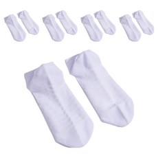 리투 에어 리커버리 스니커즈 삭스, 화이트, 5개