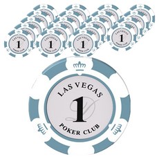 德州撲克遊戲籌碼, 面值1, 20個