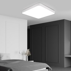 KOCOM 원하 天花板無頻閃 Kocom LED Plus 晝光色 房間燈 50W 3入組, 白色