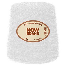 WoolClub Now Brand 大容量高級菜瓜布線 600g, 1 白色, 1個